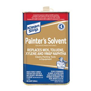 KLEAN STRIP QKSP95005SC PAINTER'S SOLVENT QUARTS VOC COMPLIANT