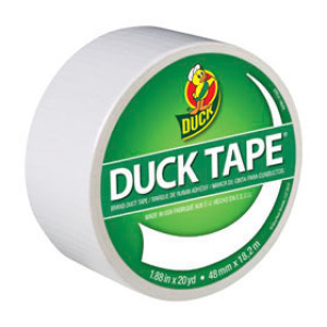 SHURTECH 1265015 1.88" X 20 YARD DUCK TAPE - WHITE 2" WIDE