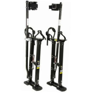 WARNER TOOL 10770 STRAP-N-STRIDE 18"- 30" ADJUSTABLE ALUMINUM DRYWALL STILTS
