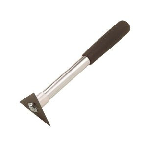 HYDE 10400 TRIANGLE MOULDING SCRAPER WITH 1 TRIANGLE AND 1 TEARDROP BLADE