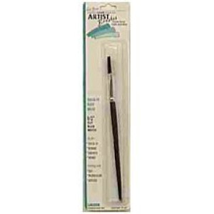 LEJOUR C9304-3 1/4" FLAT BLACK ARTIST BRUSH