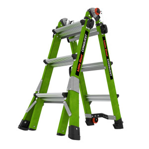LITTLE GIANT 17113 CONQUEST 2 MODEL 13 1AA F/G ARTICULATED EXTENSION LADDER