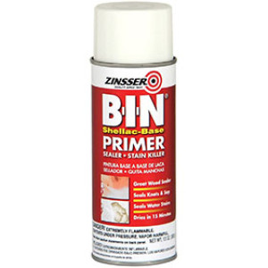 ZINSSER B-I-N 1008 13 OZ PRIMER/SEALER ULTIMATE STAIN BLOCKER SPRAY