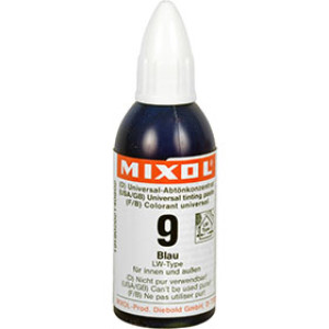 MIXOL S/09 20 ML LW-TYPE BLUE UNIVERSAL TINTING PASTE ULTRA MARINE