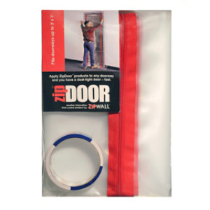 ZIPWALL ZDC 4' X 8' ZIPDOOR FOR COMMERCIAL DOORWAYS