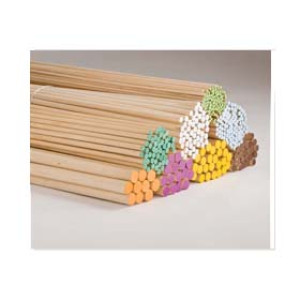 CINDOCO WOOD RCT11436 1-1/4" X 36" COLOR CODED UPC'D HARDWOOD DOWELS BLUE