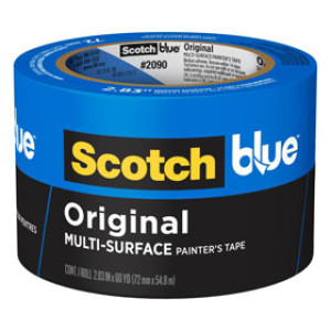 3M 2090-72NC 72MM X 60YD SCOTCHBLUE ORIGINAL MULTI SURFACE PAINTER'S TAPE