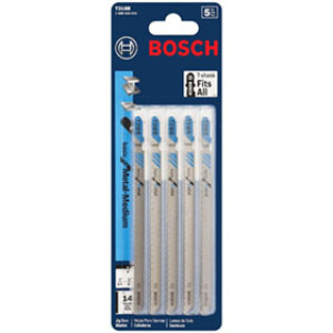 BOSCH T318B 5-1/4" 14TPI HIGH SPEED STEEL SHANK JIGSAW BLADE 5 PACK