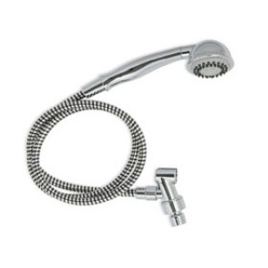 PLUMB PAK K742CP HANDHELD SHOWER KIT 3 FUNCTION CHROME WITH 60" HOSE