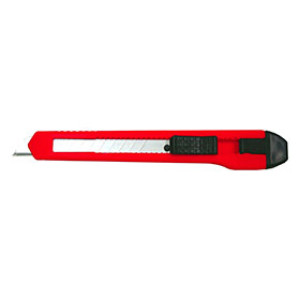 ALLWAY TOOLS 07060 K130 9MM 13-POINT PLASTIC NEON BREAK-A-WAY KNIFE CARDED