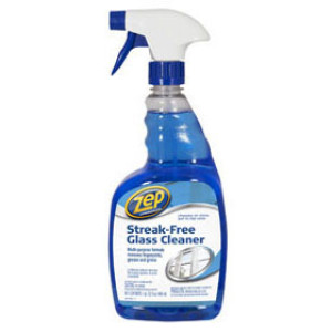 ZEP ZU112032 32 OZ STREAK-FREE GLASS CLEANER READY TO USE TRIGGER SPRAY BOTTLE