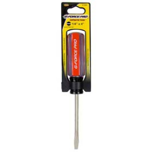 G-FORCE 21450 1/4" X 4" MECHANICS SLOTTED SCREWDRIVER