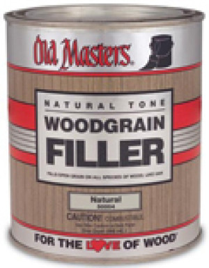 OLD MASTERS 50004 NATURAL TONE WOODGRAIN FILLER OIL BASED