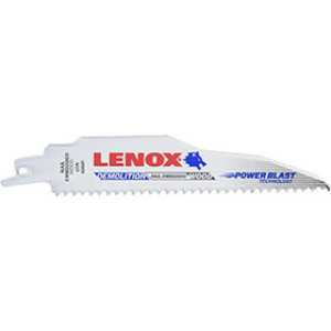 LENOX 20512 6066R 6" X 1" 6TPI DEMOLITION RECIPROCATING SAW BLADE 2-PACK