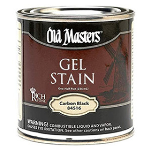 OLD MASTERS 84504 CARBON BLACK GEL STAIN