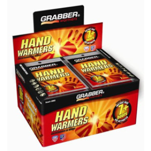 GRABBER HWES AIR ACTIVATED HAND WARMER 7+ HOURS (40 PAIR) DISPLAY BOX 05922
