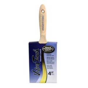 VELVET TOUCH 41540 4" PREM PRO WHITE BRISTLE VARNISH BRUSH