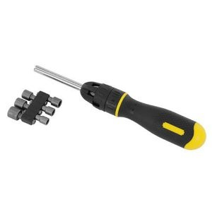 STANLEY 68-010 MULTI-BIT RATCHETING SCREWDRIVER 10-BITS