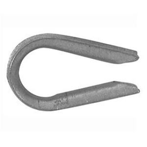 CAMPBELL T7670669 323 5/8" WIRE ROPE THIMBLE ELECTRO-GALVANIZED