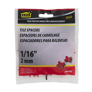MD BUILDING 49162 1/16" TILE SPACERS (250/BAG)