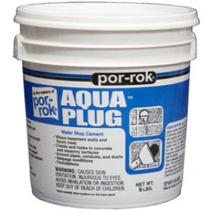 CGM POR-ROK 5 LB AQUA PLUG HYDRAULIC CEMENT PAIL