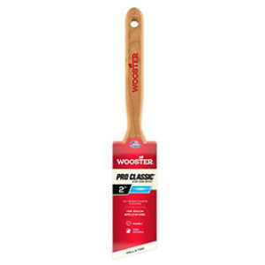 WOOSTER PRO 30 LINDBECK Z1293 2" BLACK CHINA BRISTLE ANGLE SASH PAINT BRUSH