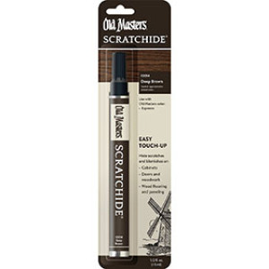 OLD MASTERS 10014 DEEP BROWN SCRATCHIDE FURNITURE TOUCH-UP STAIN PENS