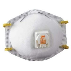 3M 8511PA1-2A-PS PAINT SANDING VALVED RESPIRATOR 2-PACK