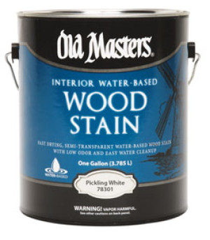 OLD MASTERS 78301 PICKLING WHITE TINTABLE WATER-BASED WOOD STAIN