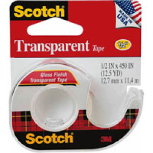 3M 144 1/2" X 500" SCOTCH MAGIC TRANSPARENT TAPE