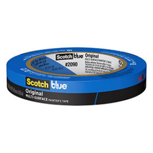 3M 2090-18NC 18MM X 60YD SCOTCHBLUE ORIGINAL MULTI SURFACE PAINTER'S TAPE