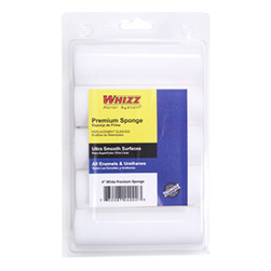 WHIZZ 24002 4" PREMIUM SPONGE ROLLER REFILL (10-PACK)