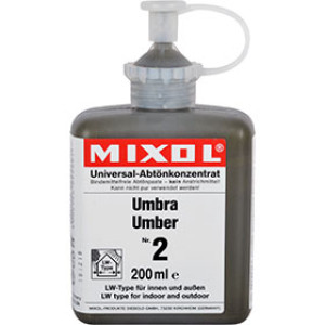 MIXOL G/02 200 ML LW-TYPE UMBER UNIVERSAL TINTING PASTE