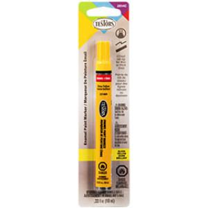 RUST-OLEUM TESTORS 251409 1/3 FL OZ YELLOW ENAMEL PAINT MARKER