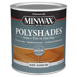 MINWAX 61470444 470 POLYSHADES GLOSS CLASSIC OAK STAIN