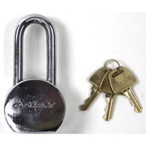 G-FORCE 60504 HEAVY DUTY STEEL PADLOCK LONG SHACKLE KEYED ALIKE 73573 KEYWAY