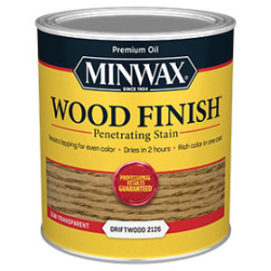 MINWAX 70011444 2126 DRIFTWOOD WOOD FINISH PENETRATING STAIN
