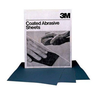 3M 02018 WET OR DRY 9" X 11" 80C SANDPAPER SHEETS 50 PACK