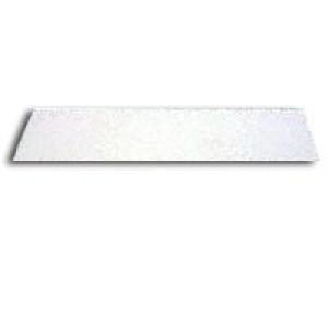 KV 00430 10" X 24" WHITE SHELF 1980WH LAMINATED HOLDS UP TO 200 LBS