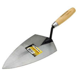 G-FORCE 70037 PHILADELPHIA 10" BRICK TROWEL WOOD HANDLE