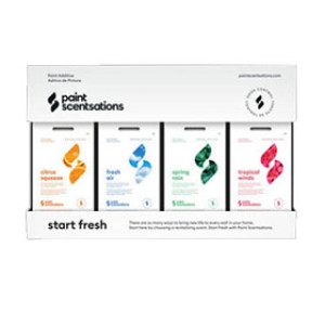 PAINT SCENTSATIONS 990-48A MINI COUNTER DISPLAY (CC,FA,VB,CS) 48 COUNT