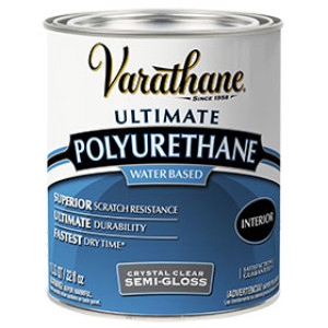 RUST-OLEUM VARATHANE 200141H WATERBORNE INTERIOR CRYSTAL CLEAR SEMI-GLOSS POLY