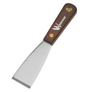 WARNER TOOL 609 1-1/2" STIFF SCRAPER ROSEWOOD HANDLE