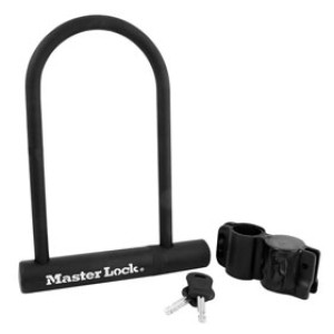 MASTER LOCK 8170D 6" X 8" BIKE FUSION U-LOCK WITH CARRIER BRACKET