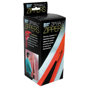 ZIPWALL HDAZ2 HEAVY DUTY BARRIER WALL ZIPPERS KIT 2-PACK