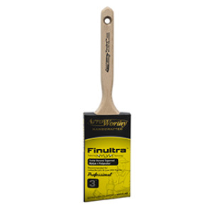 ARROWORTHY 3520-3 3" FINULTRA NYLON/POLYESTER ANGLE SASH PAINT BRUSH