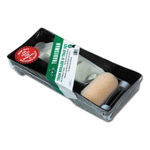 ARROWORTHY 4SS-P 4" TRADESMAN ROLLER & PLASTIC TRAY SET 4PC