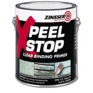ZINSSER PEEL STOP 60001 CLEAR BINDING SEALER WATER BASE INTERIOR EXTERIOR