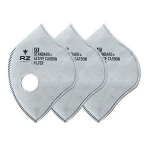 RZ-MASK 82828 F1 STANDARD ACTIVE CARBON FILTER MEDIUM 3 PACK