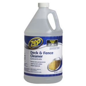 ZEP ZUDFW128 128 OZ WOOD DECK & FENCE PRESSURE WASH CLEANER CONCENTRATE